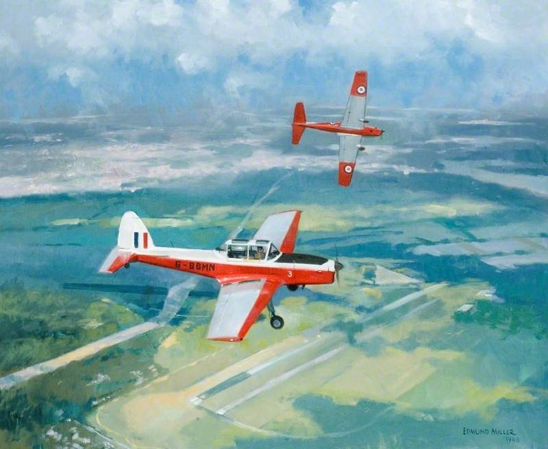 Dhc 1 Chipmunks Over Gatow, Germany — Edmund Miller