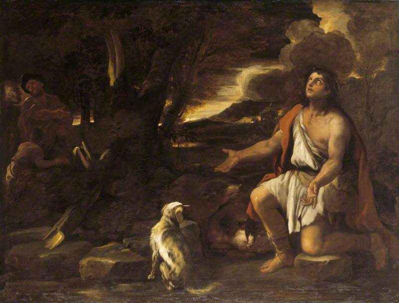 The Parable Of The Prodigal Son The Penitent Swineherd — Luca Giordano