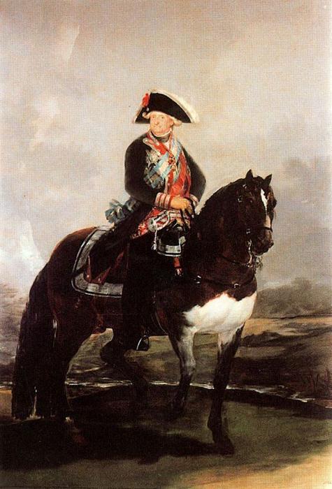 Carlos Iv On Horseback — Francisco José De Goya Y Lucientes