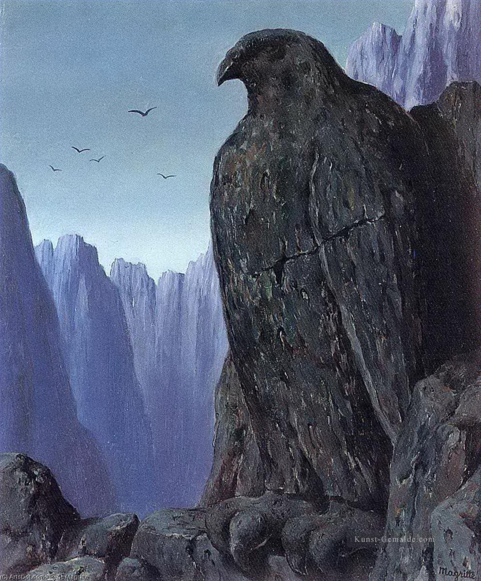 The Wasted Footsteps — Рене Магрит