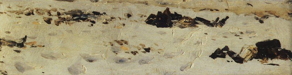 Frozen Corpses Of Turkish Soldiers — Vasily Vasilevich Vereshchagin
