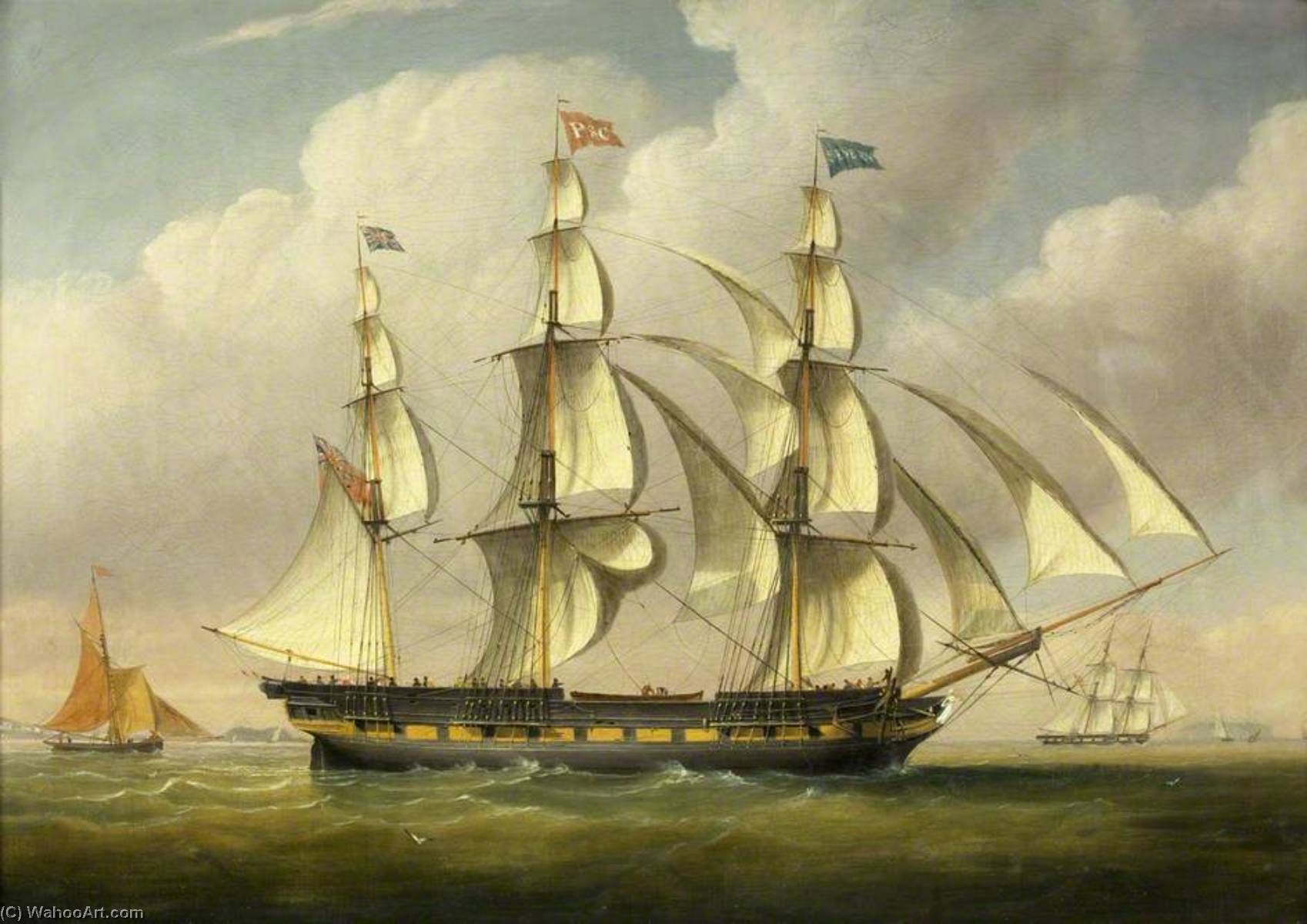 The Ship 'severn' — Joseph Walter