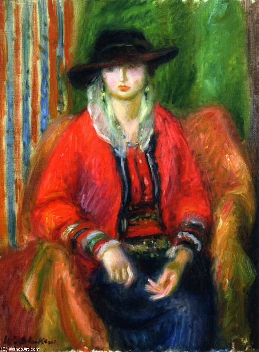 Woman In Red Jacket — Уильям Джеймс Глаккенс