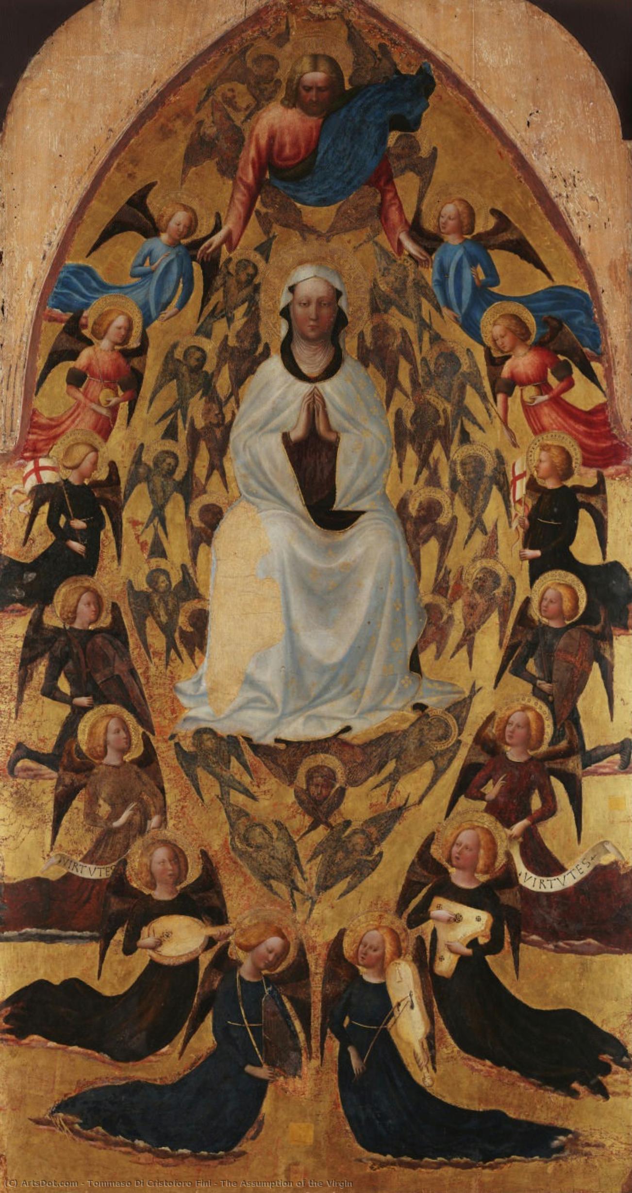 The Assumption Of The Virgin — Tommaso Di Cristoforo Fini