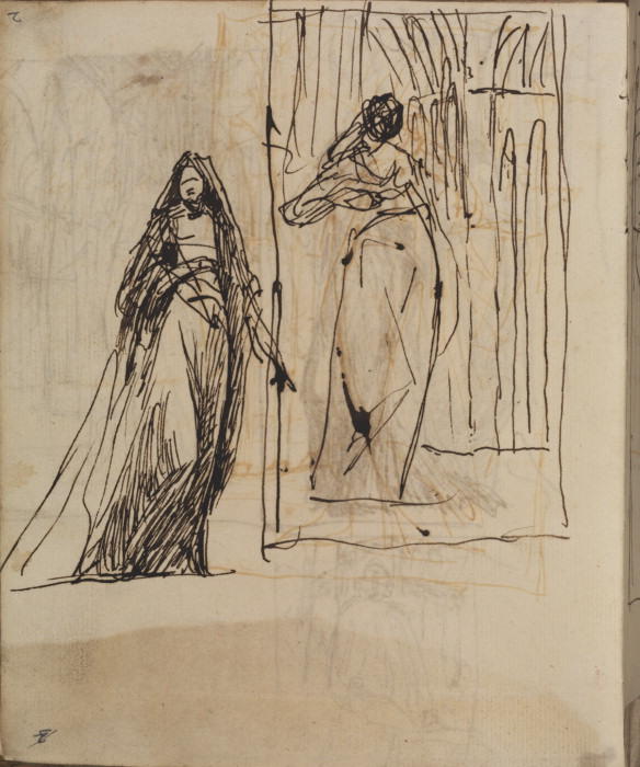 Page From A Sketchbook 41 — George Romney