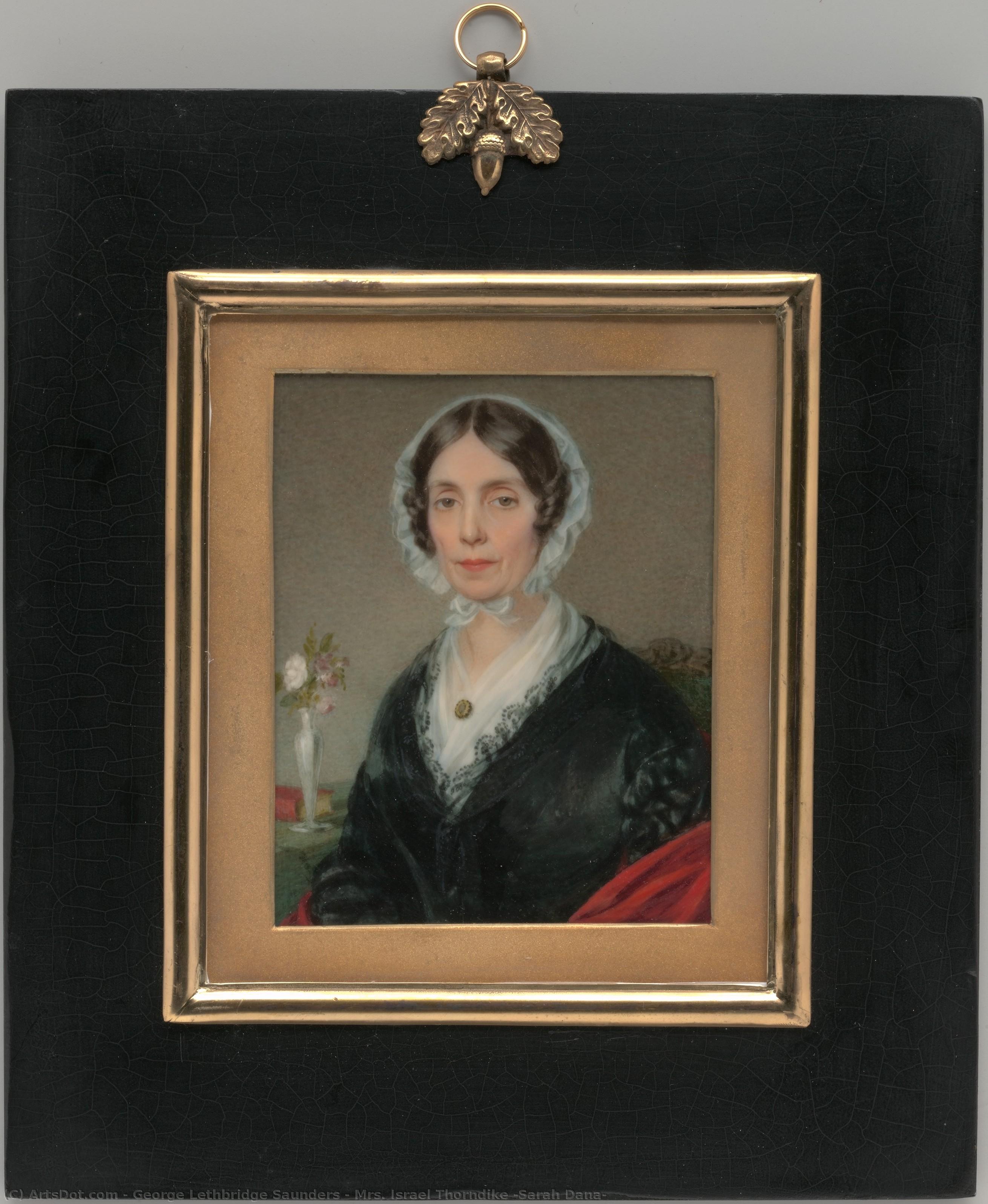 Mrs. Israel Thorndike (sarah Dana) — George Lethbridge Saunders