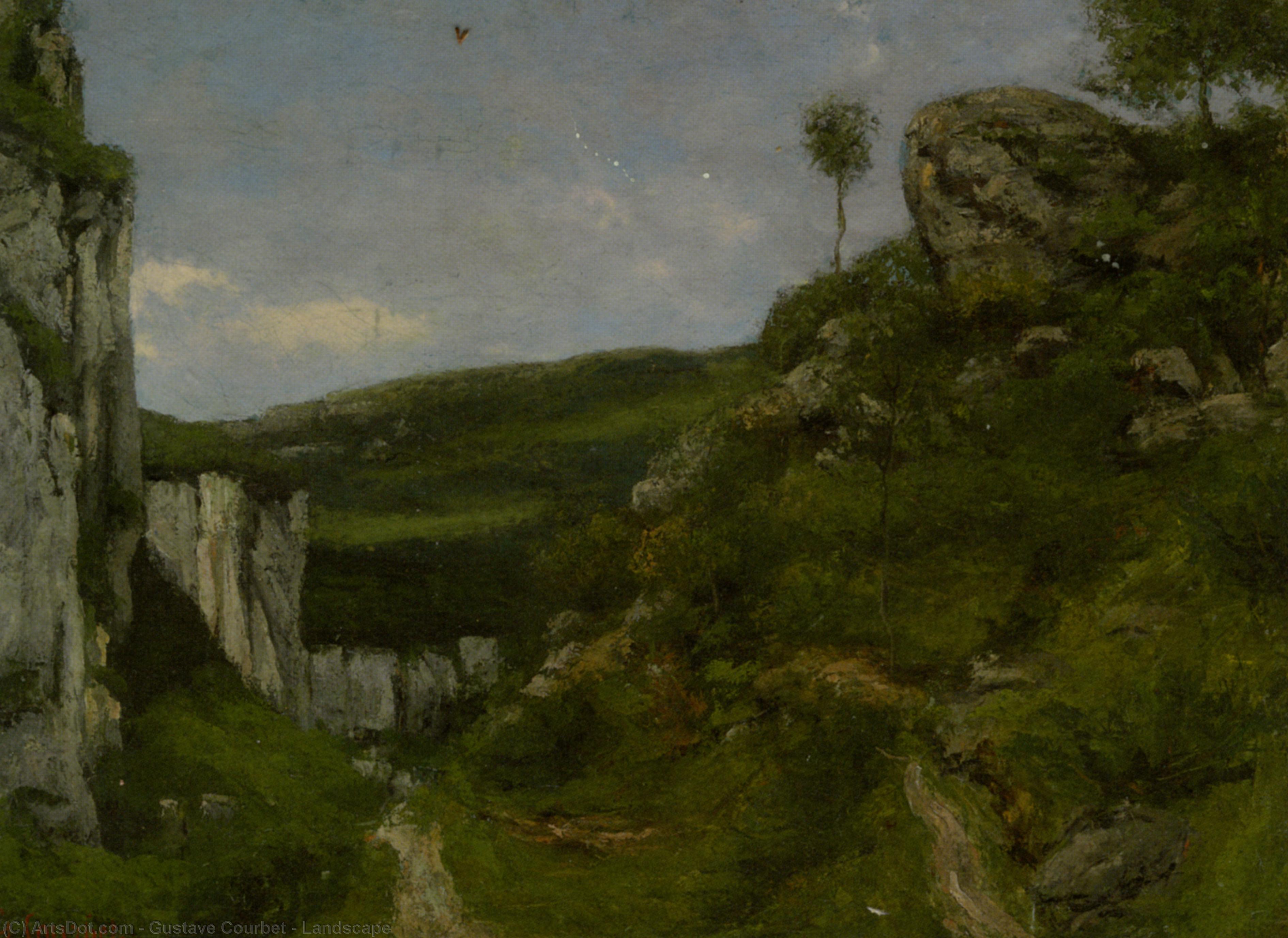 Landscape — Курбе