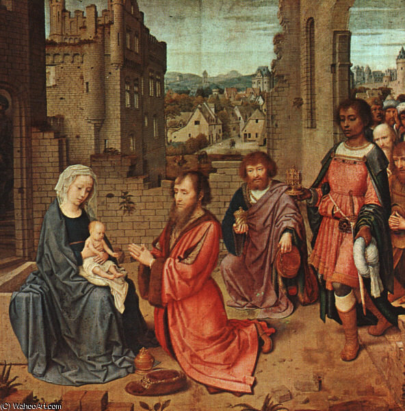 The Adoration Of Kings, National Gallery, London. — Gerard David