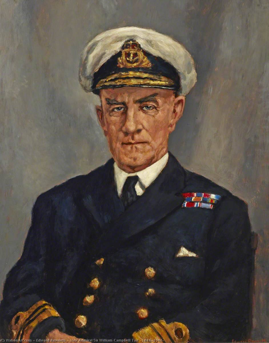 Vice Admiral Sir William Campbell Tait (1886–1946) — Edward Roworth