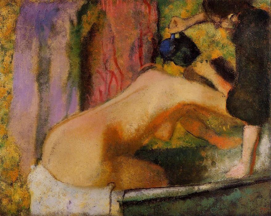 Mujer En El Baño — Hilaire-germain-edgar Degas