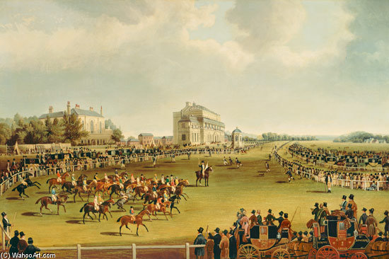 The Start Of The St. Leger — James Pollard