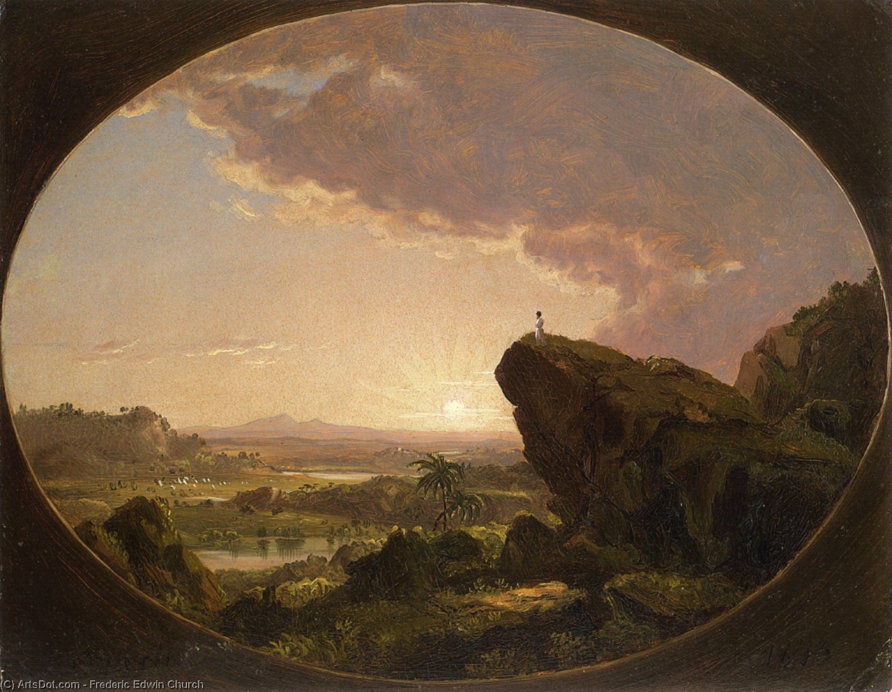 Moses Viewing The Promised Land — Фредерик Эдвин Керш