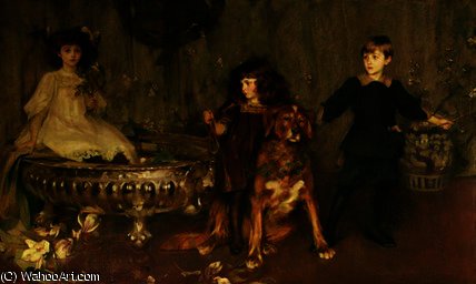 Lord John Manners, Lord Haddon And Lady Marjorie — Sir James Jebusa Shannon