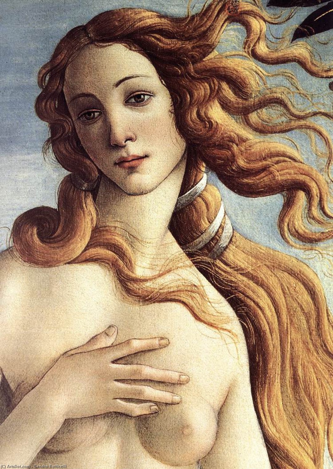 The Birth Of Venus (detail) (11) — Сандро Ботичели