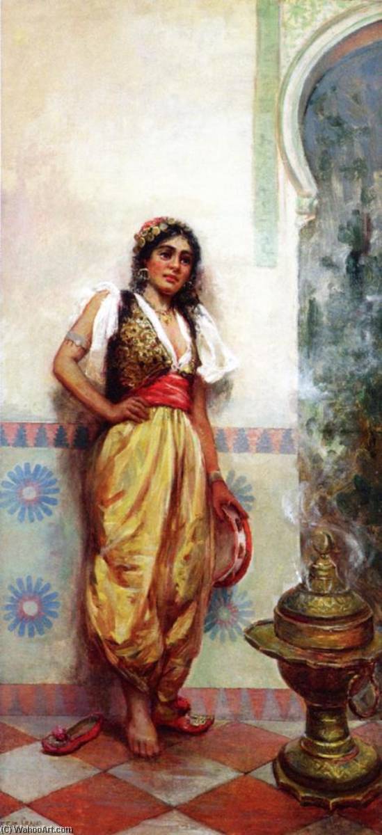 Moorish Woman (also Known As Girl Of Algiers) — Felix De Crano