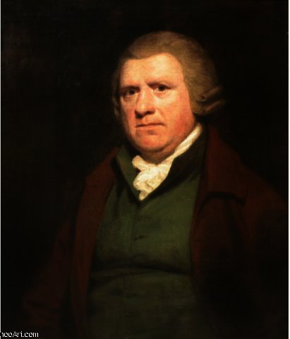 Portrait Of A Country Gentleman; Lord Thomas Dundas — George Romney