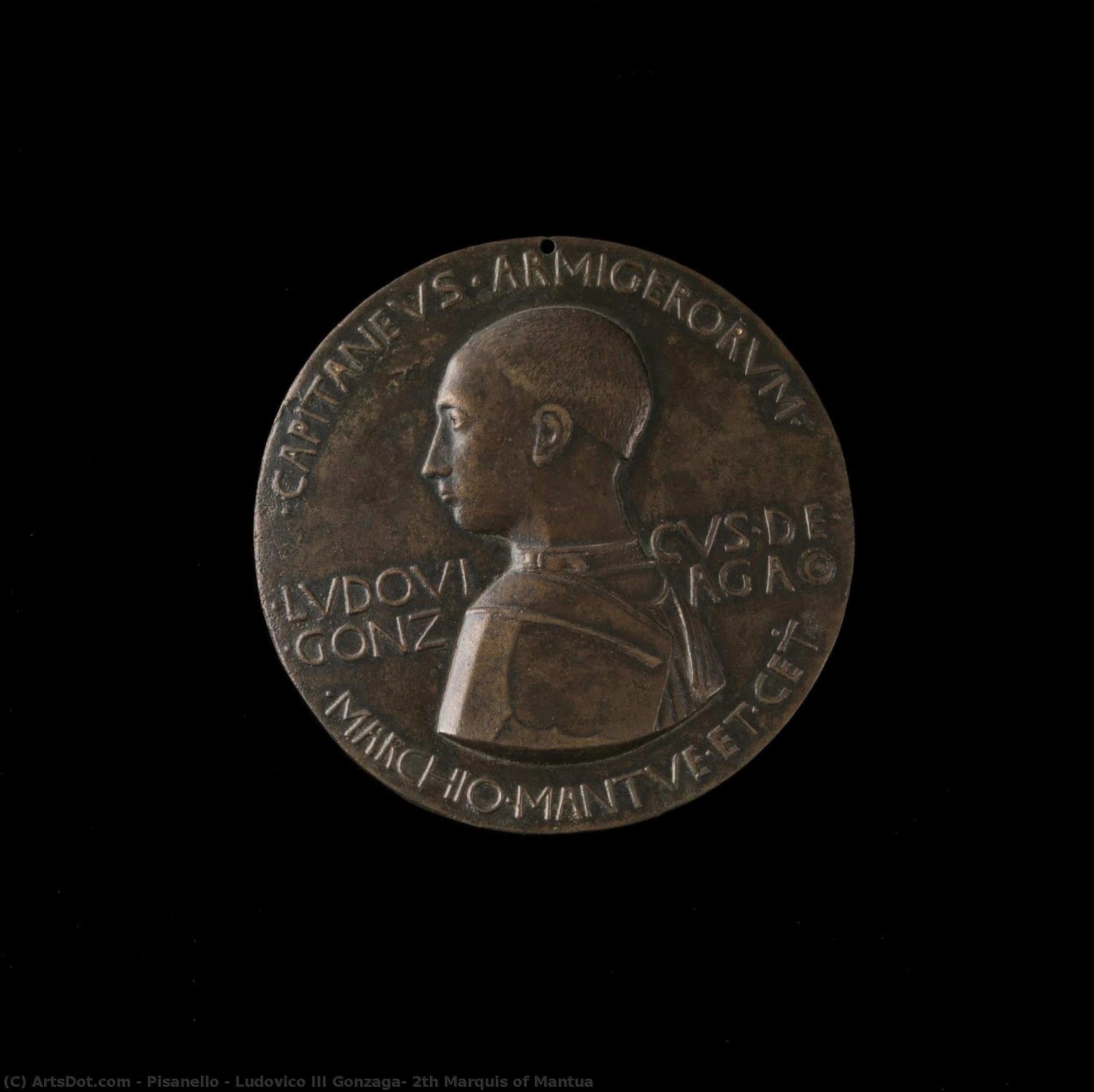 Ludovico Iii Gonzaga, 2th Marquis Of Mantua — Pisanelo