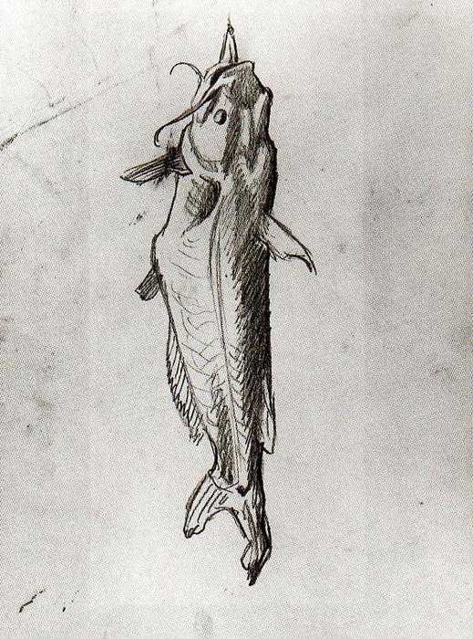 Catfish (study For A Social History Of The State Of Missouri) — Thomas Hart Benton