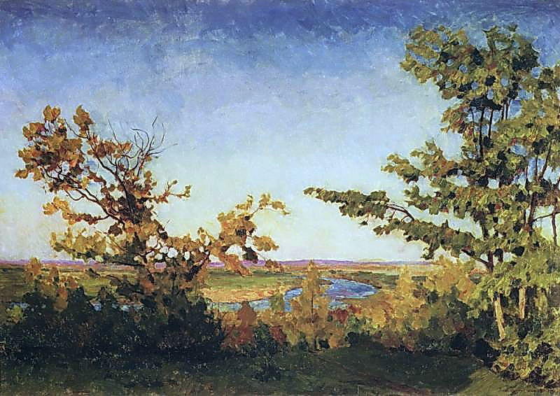 Autumn Evening — Igor Emmanuilovich Grabar