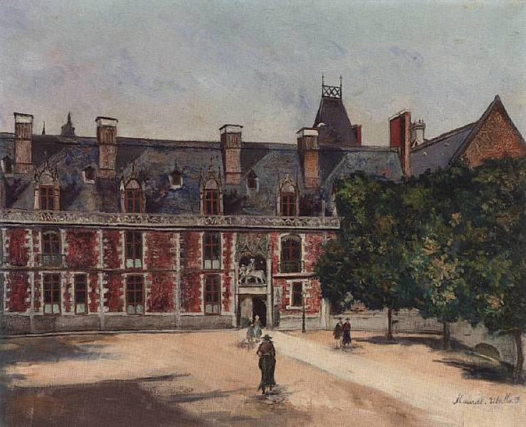 Castle Of Blois — Maurice Utrillo
