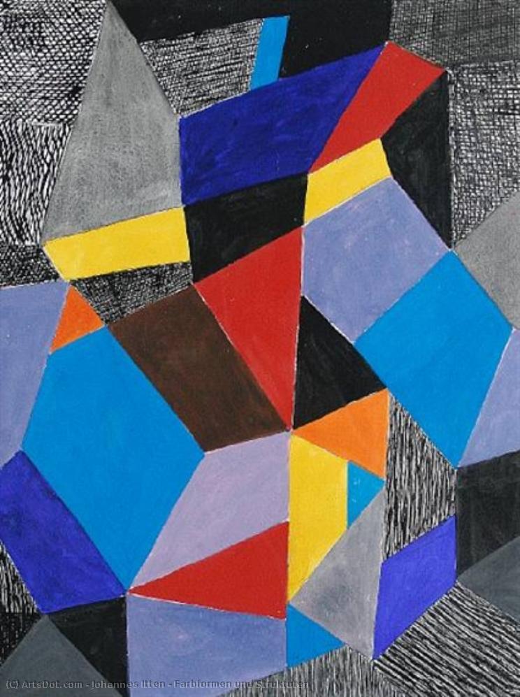 Farbformen Und Struktuten — Johannes Itten