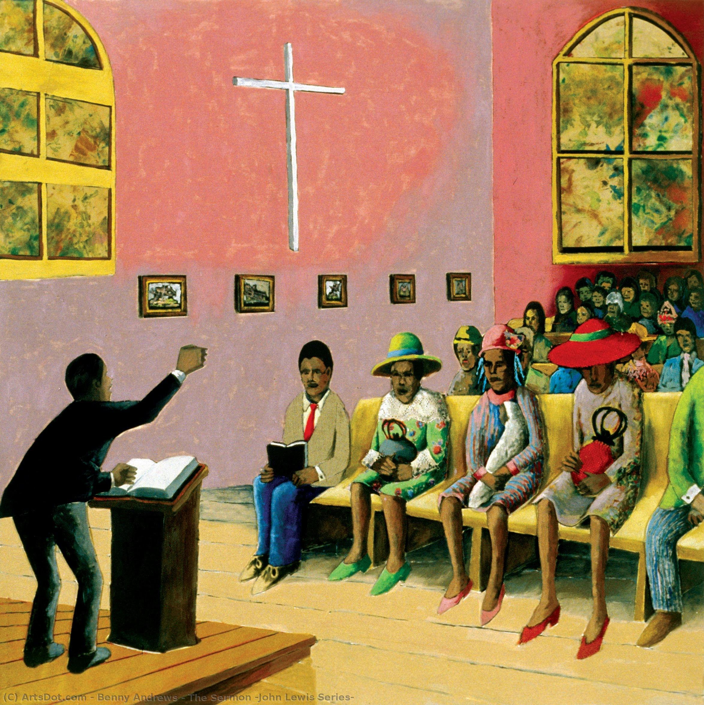 The Sermon (john Lewis Series) — Benny Andrews