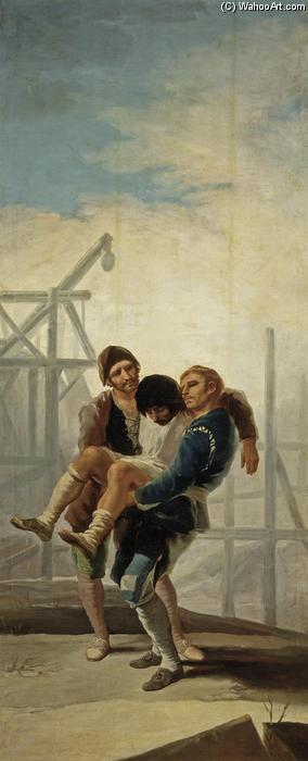 The Injured Mason — Francisco José De Goya Y Lucientes