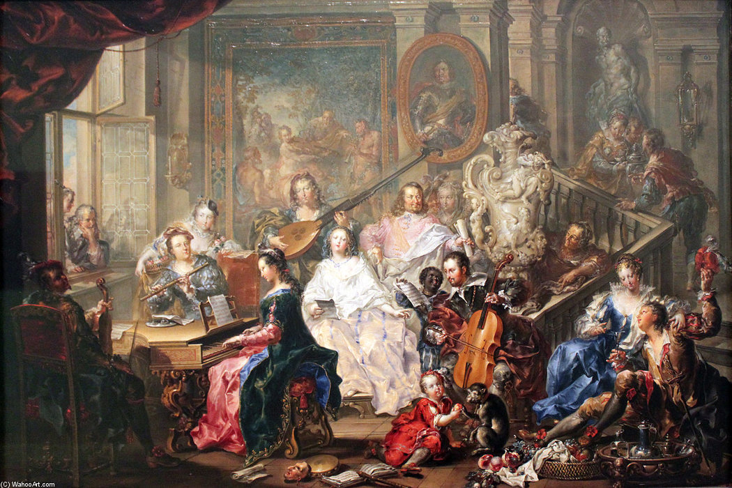The Concert — Johann Georg Platzer