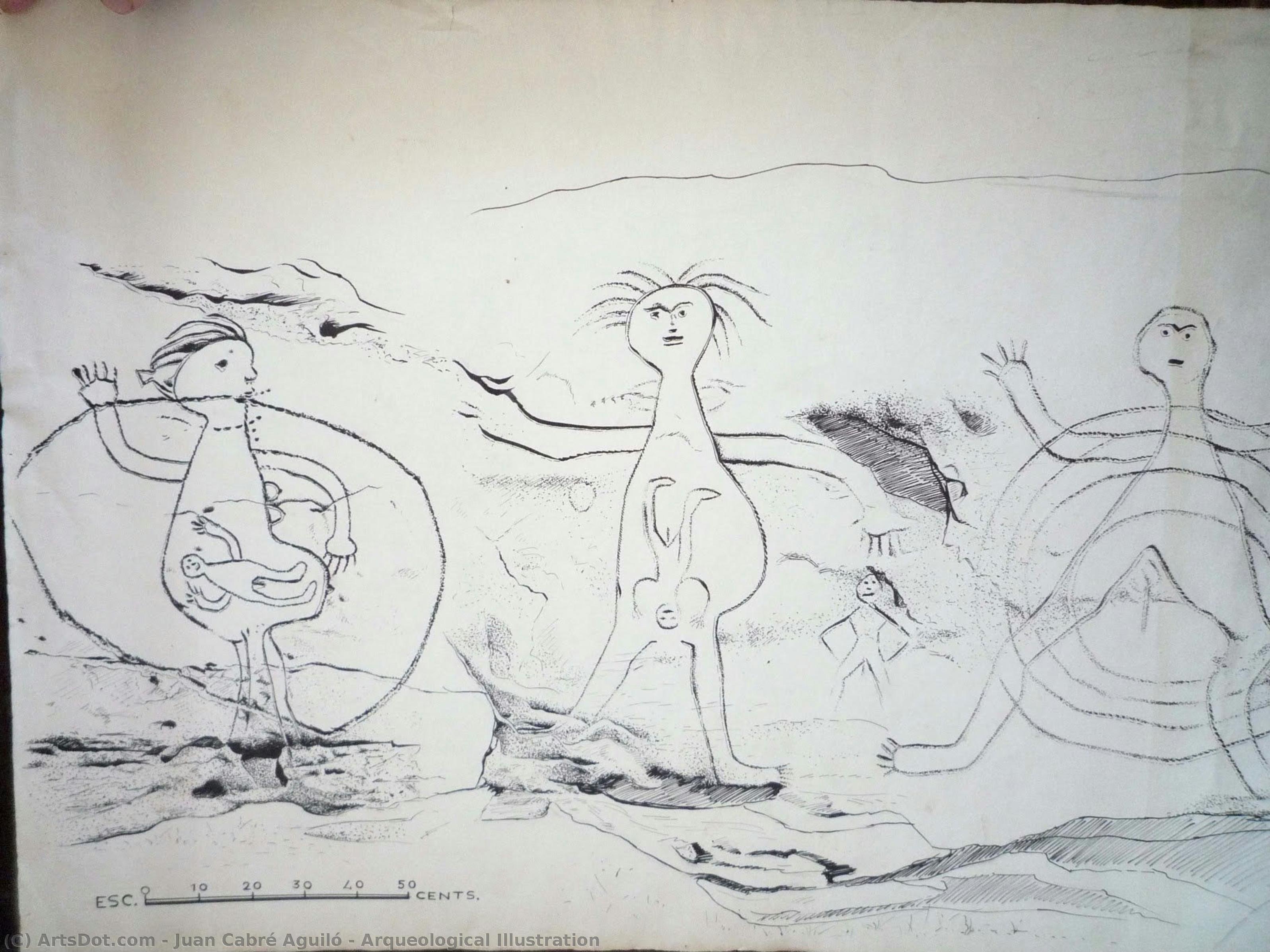 Arqueological Illustration — Juan Cabré Aguiló