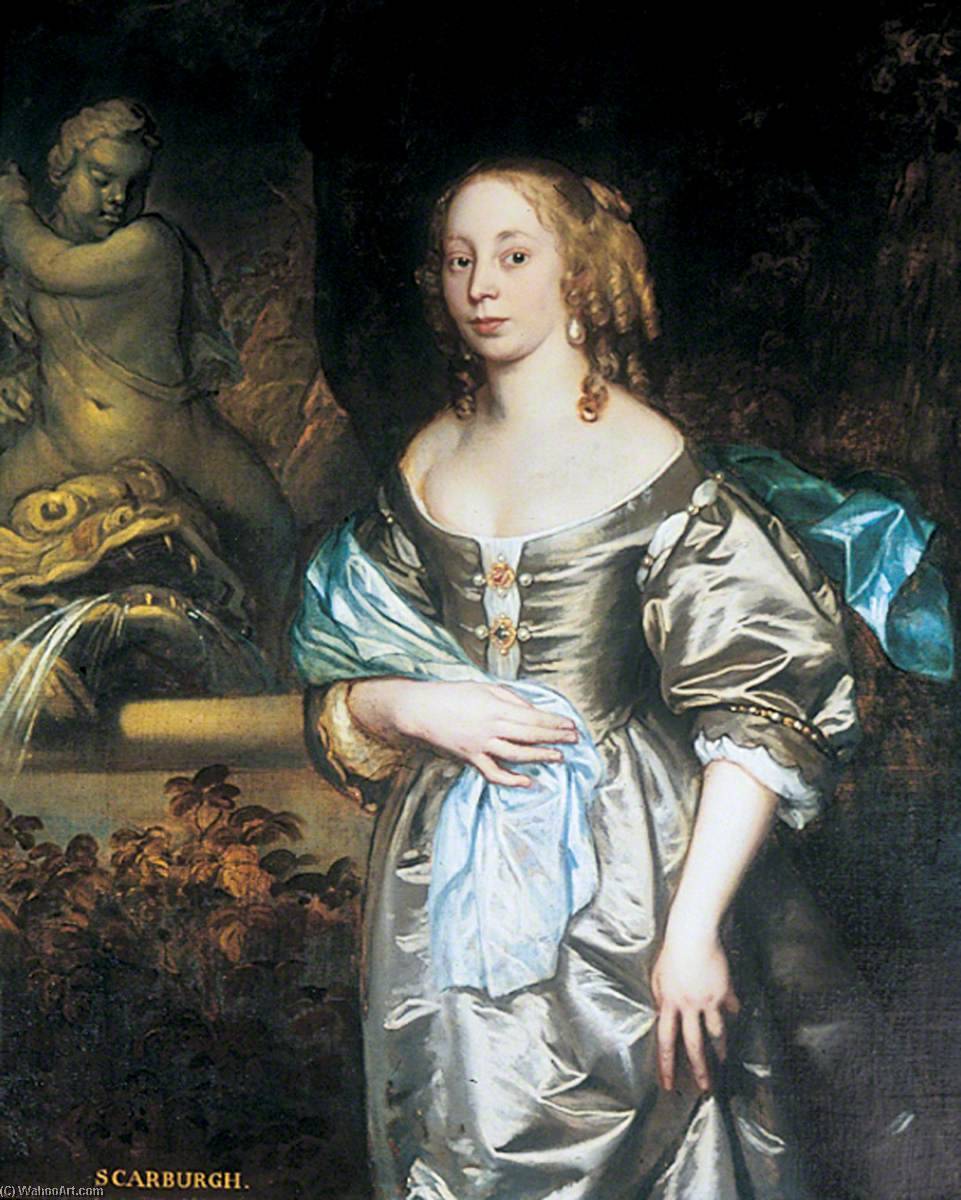 Mary, Wife Of Sir Charles Scarburgh — John Hayls
