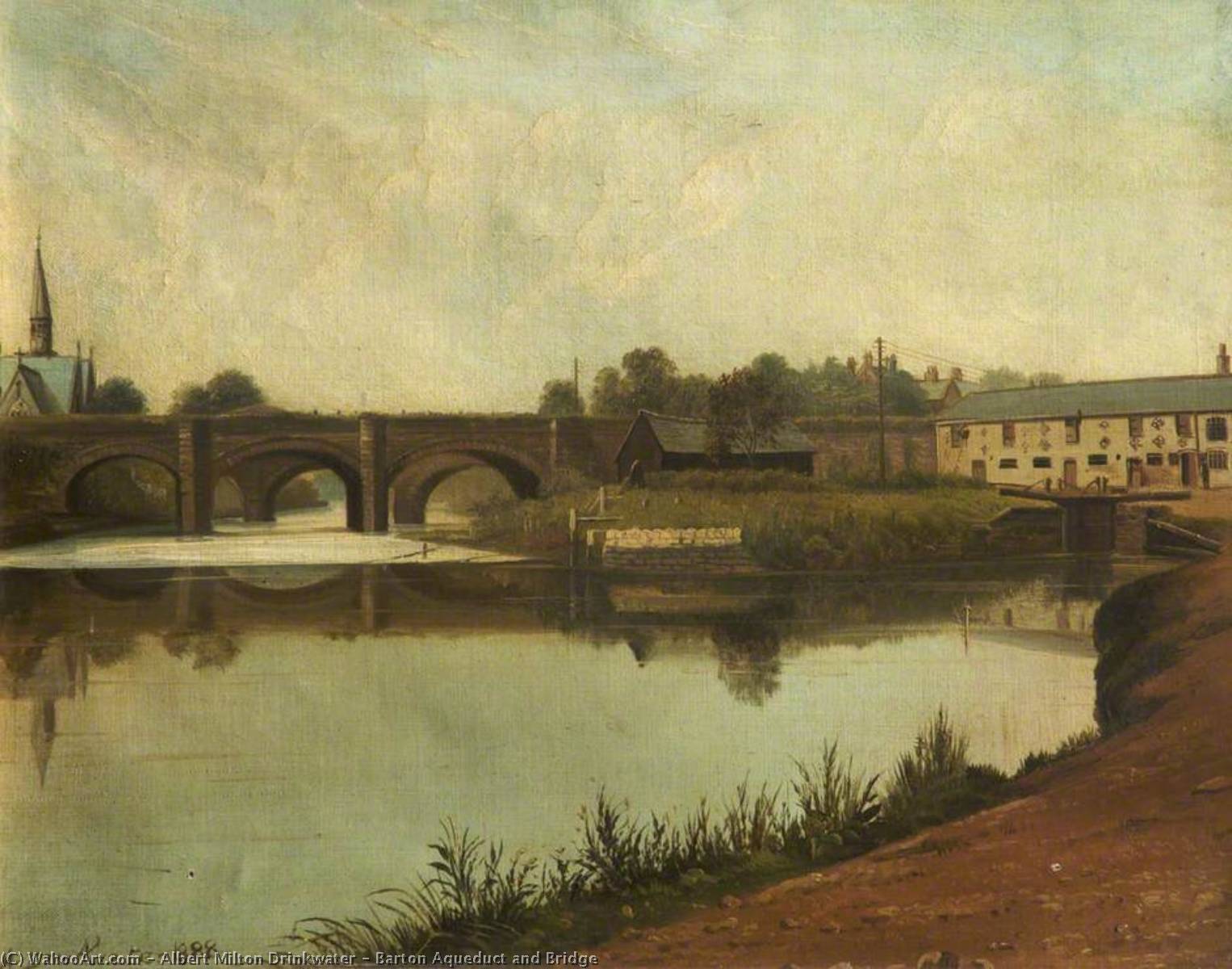 Barton Aqueduct And Bridge — Albert Milton Drinkwater