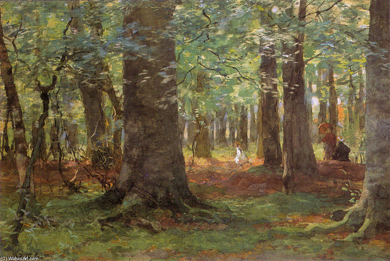 Summer Day In A Forest — Willem Bastiaan Tholen