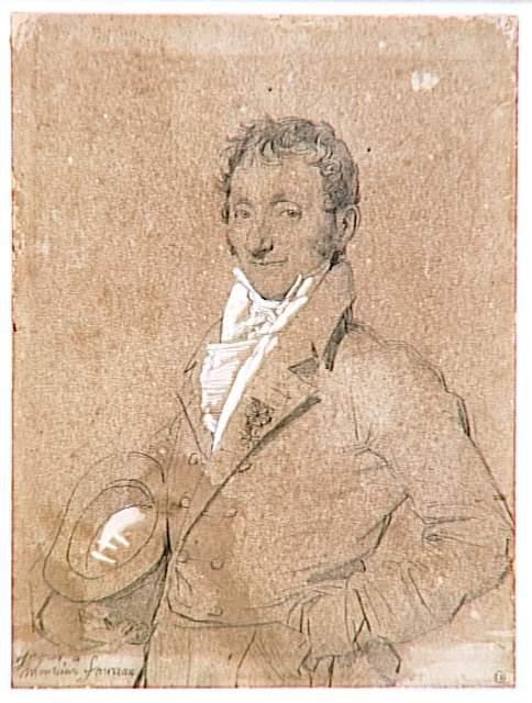 Portrait Of Mr. Foureau — Jean-auguste-dominique Ingres