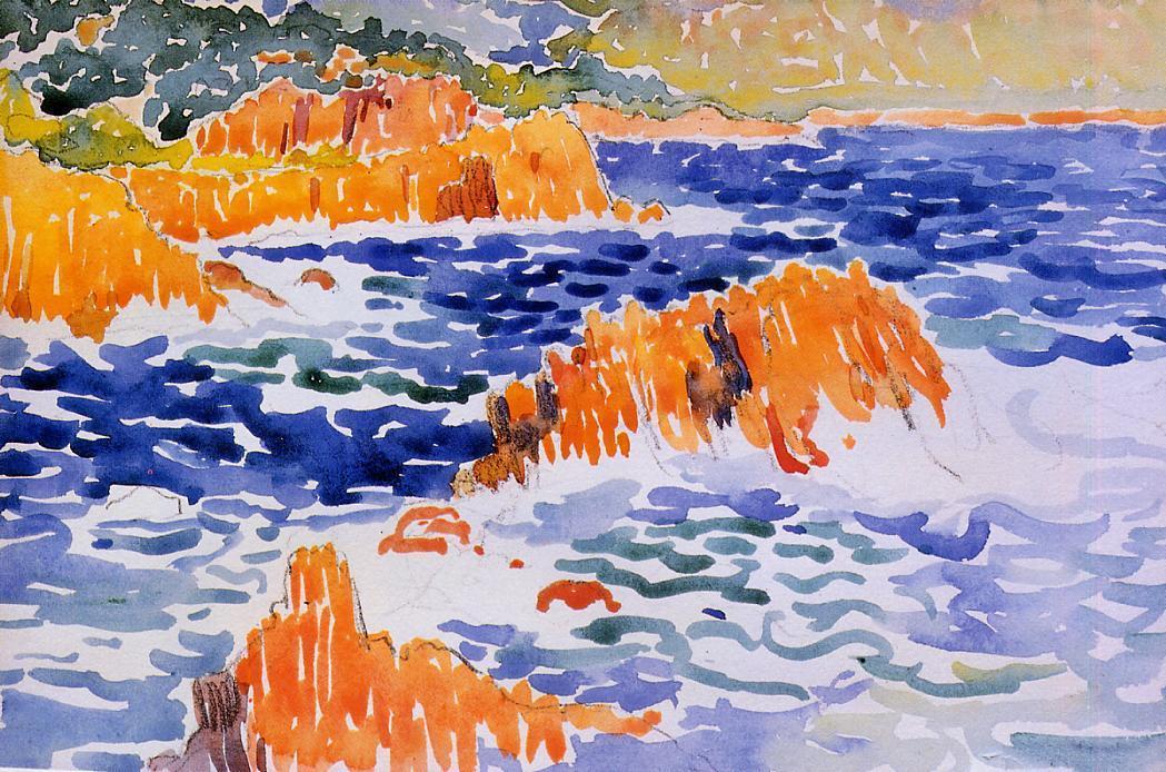Rocks At Trayas — Анри Едмон Крос