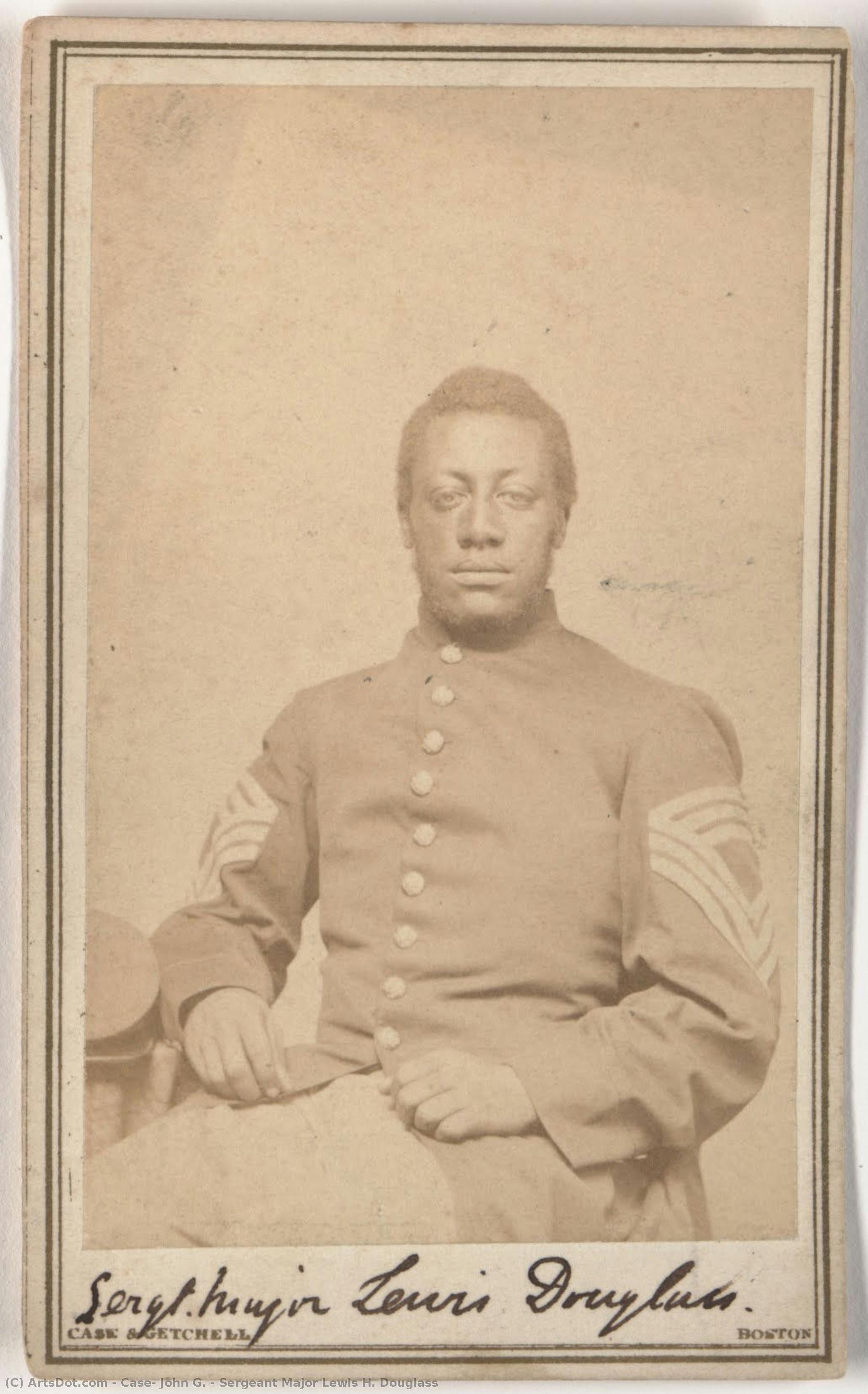 Sergeant Major Lewis H. Douglass — John G. Case