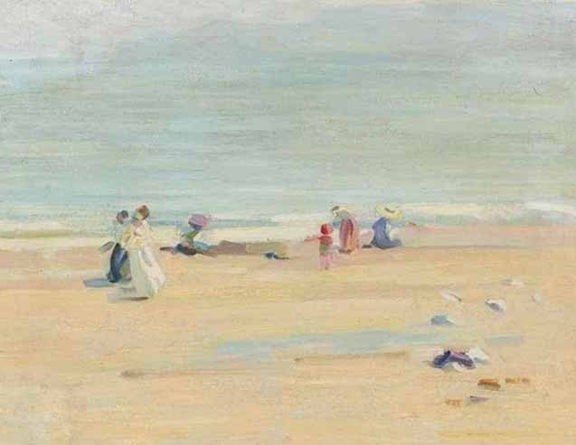 An English Beach — Helen Galloway Mcnicoll