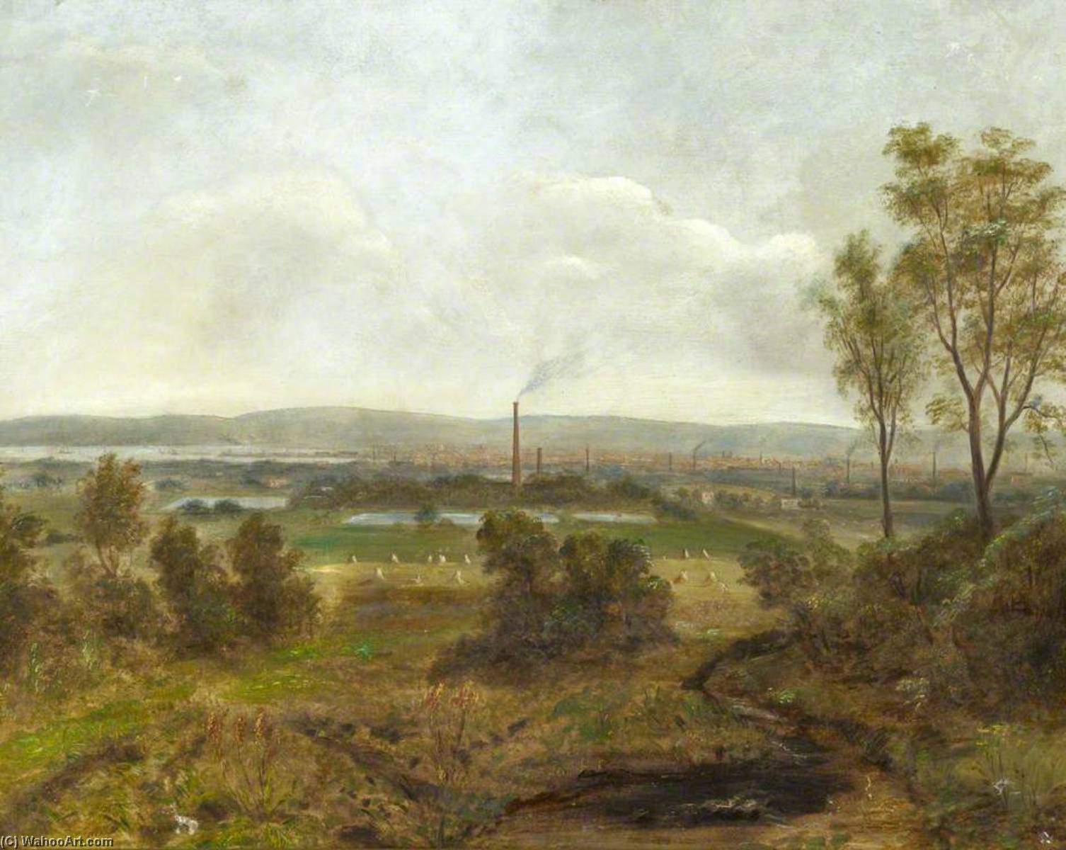 Prospect Of Belfast From Old Park Hill — Hugh Frazer