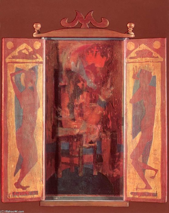 Triptych To The Memory Of Dózsa — Bela Kondor