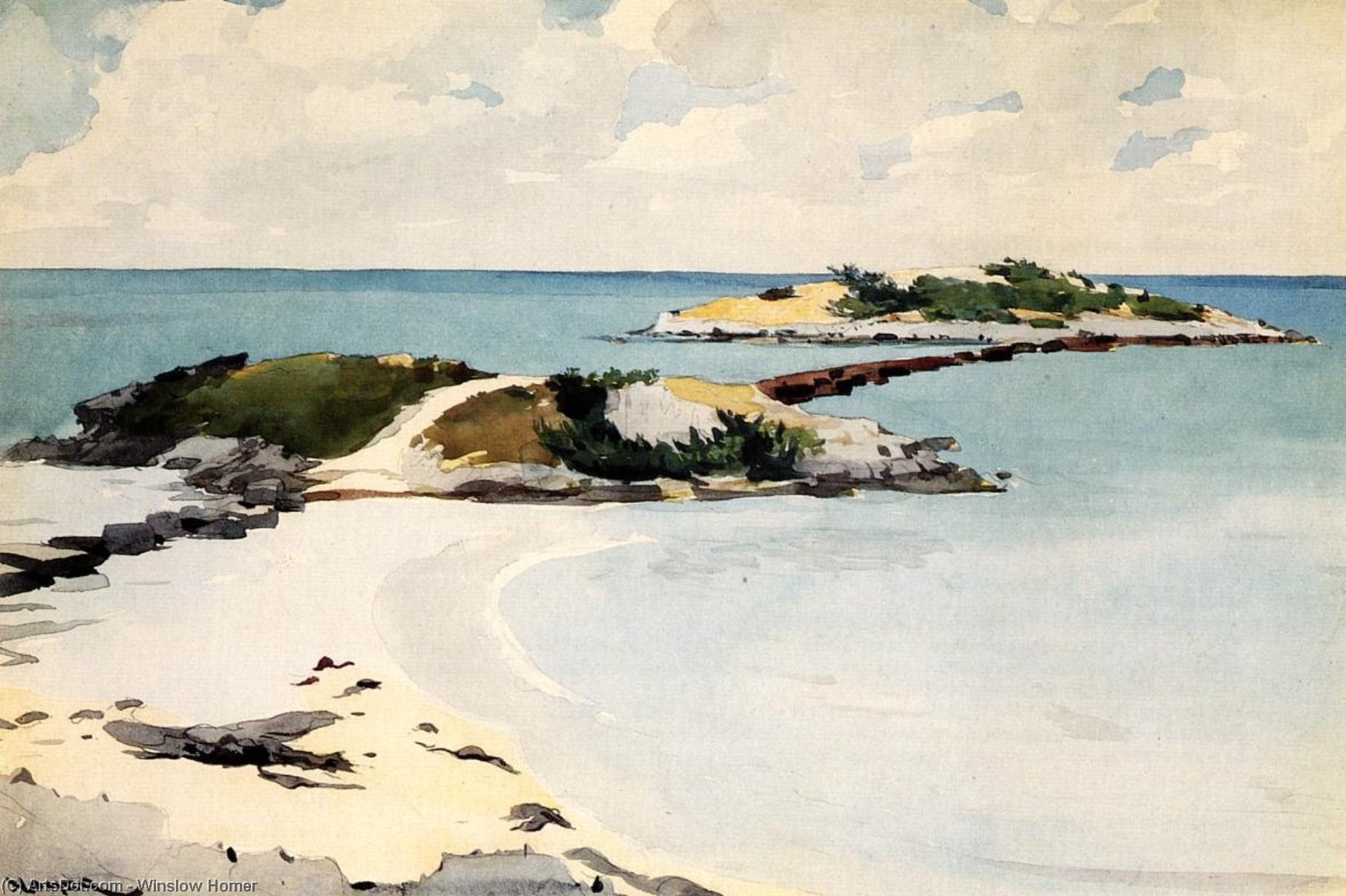 Gallow's Island, Bermuda — Winslow Homer