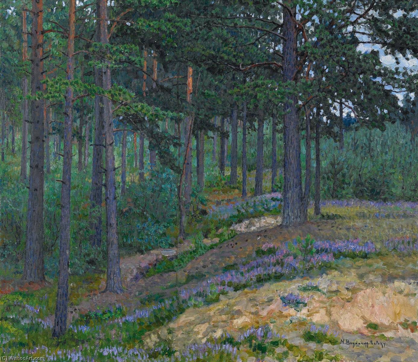 Bluebells — Nikolai Petrovich Bogdanov Belsky
