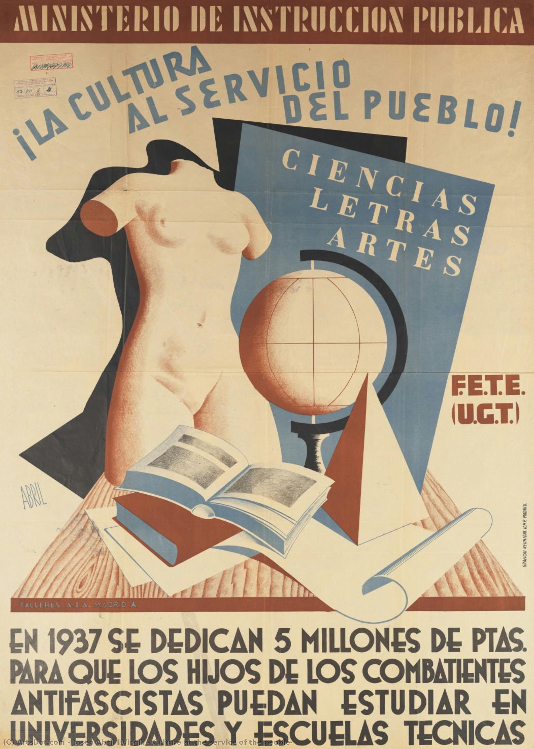 Culture At The Service Of The People! — Josep Abril I Virgili