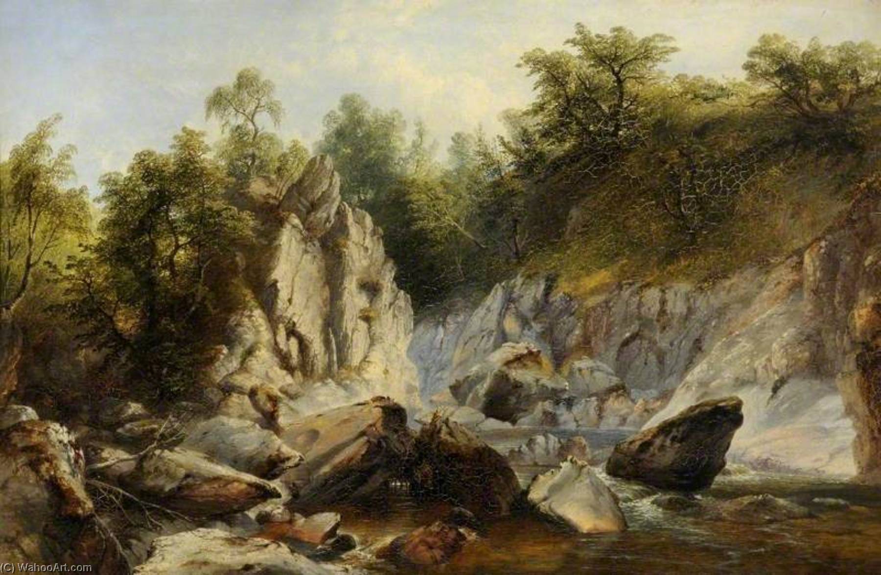 On The Conway, Betws Y Coed — James Poole