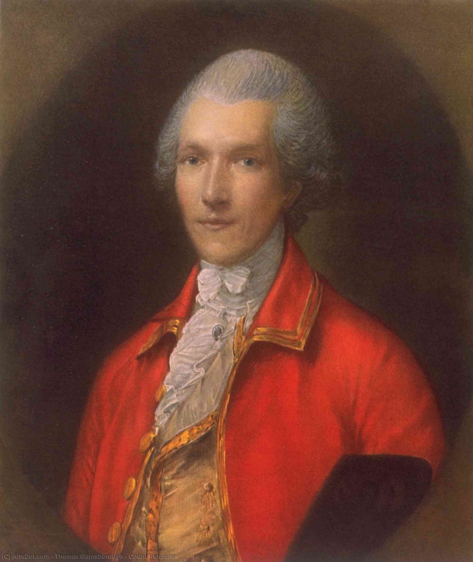 Count Rumford — Thomas Gainsborough