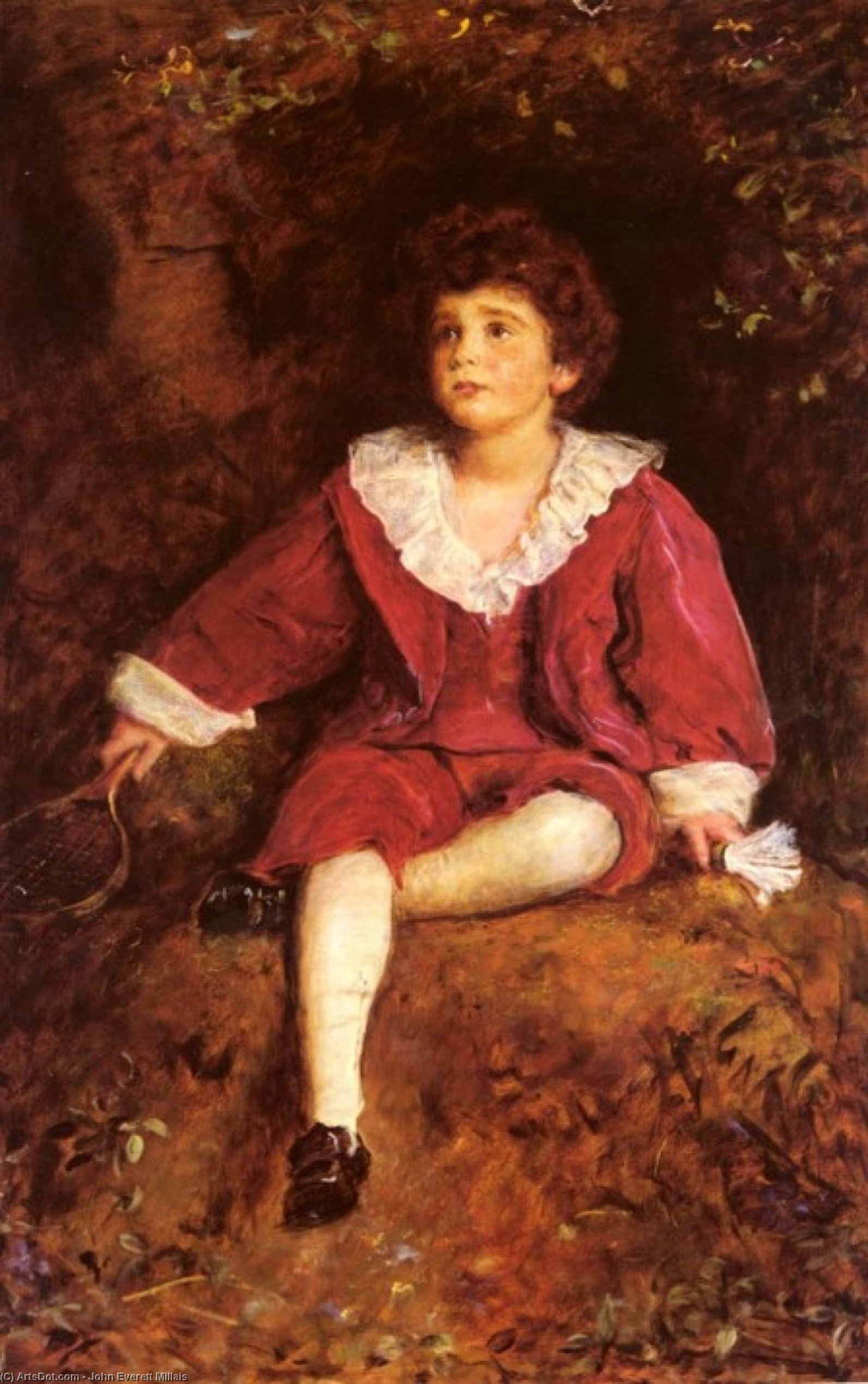 The Honourable John Nevile Manners — Sir John Everett Millais