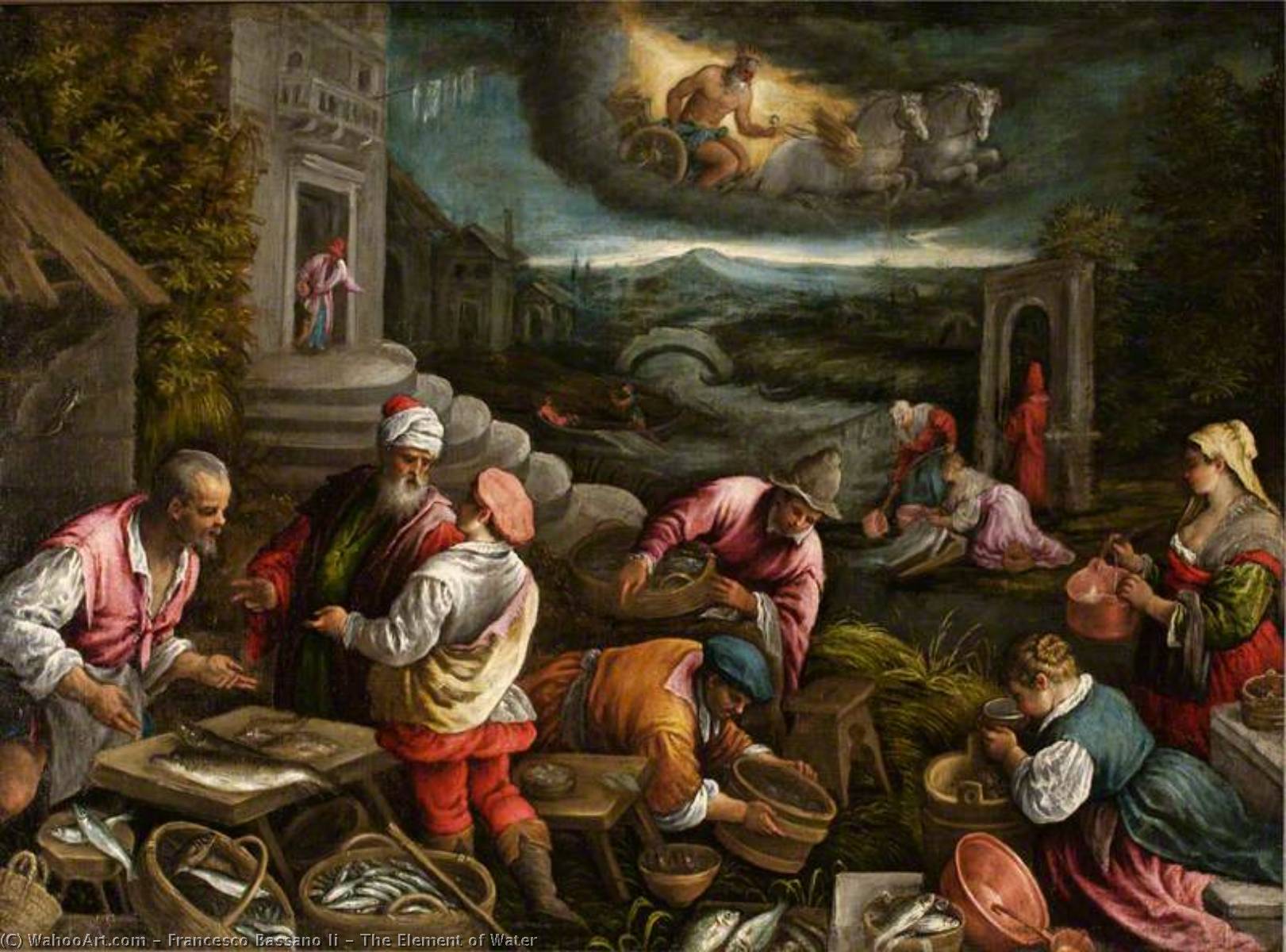 The Element Of Water — Francesco Bassano Ii