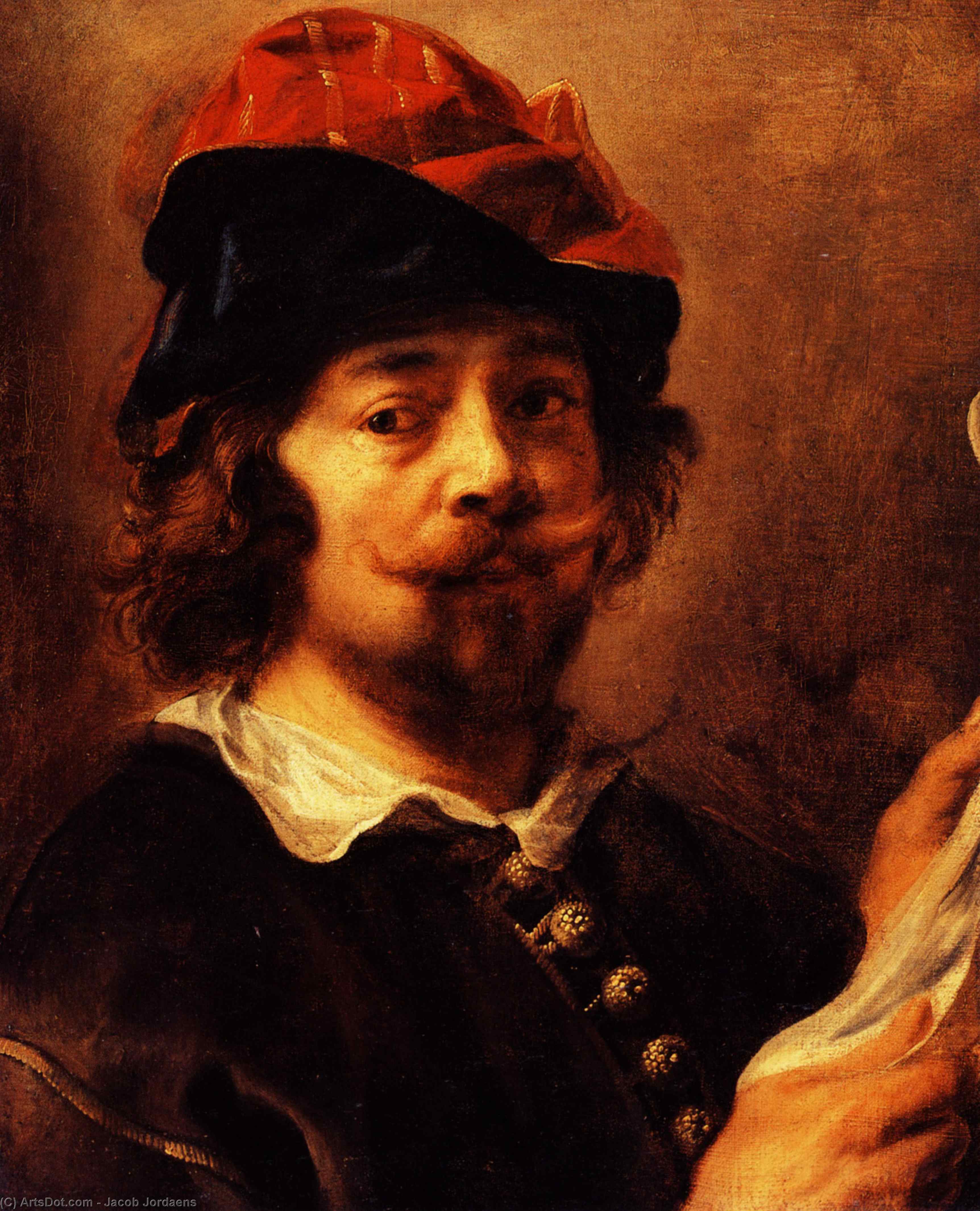 Self-portrait — Jakob Jordaens