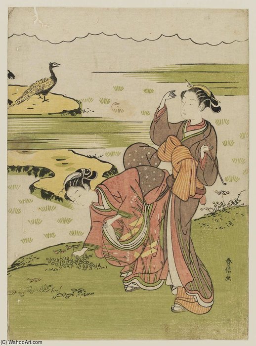 Chûnagon Yakamochi — Suzuki Harunobu