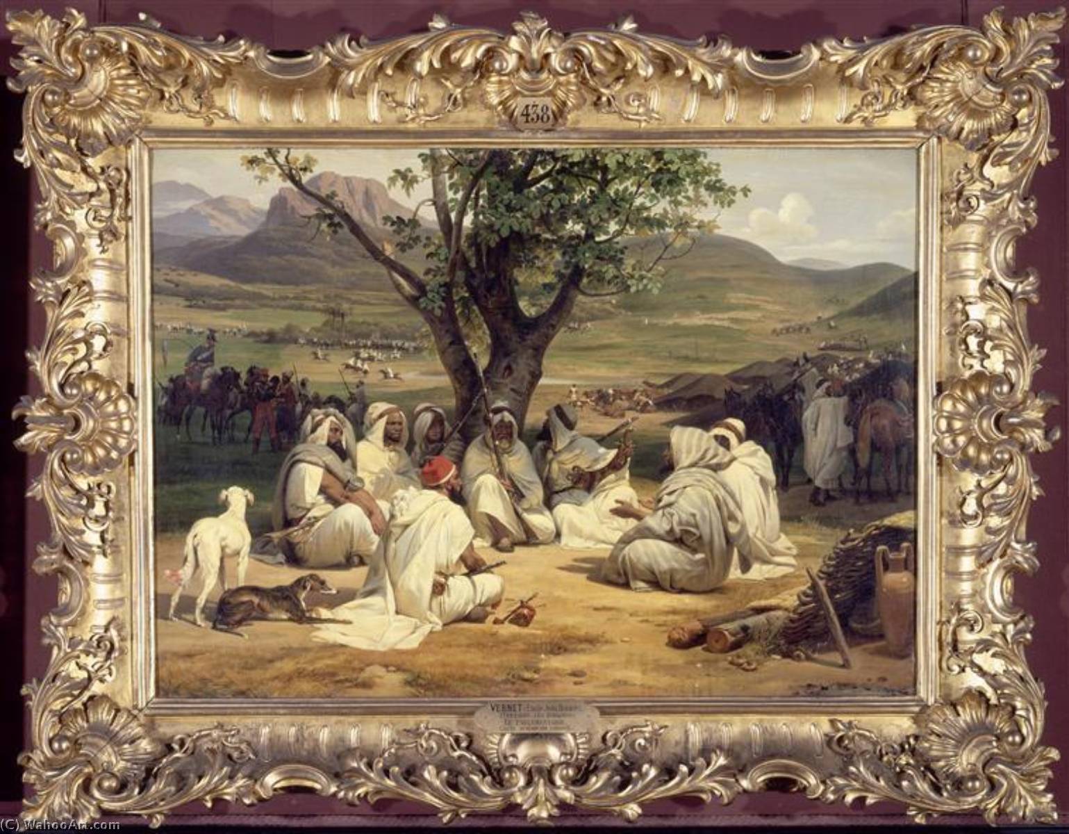 Le Parlementaire Et Le Medjeles — Emile Jean Horace Vernet
