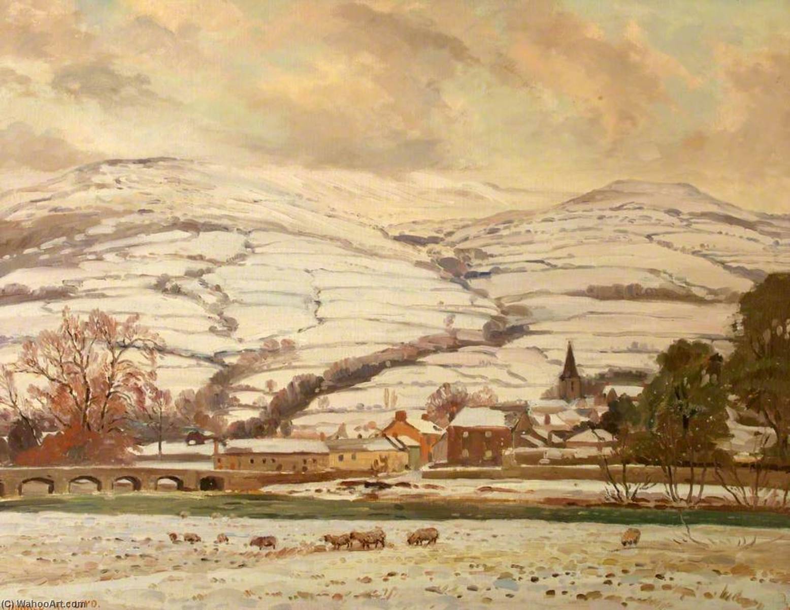 Crickhowell Snow — Donald Henry Floyd