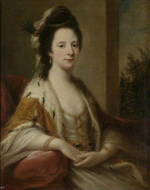 Mary Walsh, Mrs Ralph Clavering — Angelica Kauffmann (maria Anna Angelika)